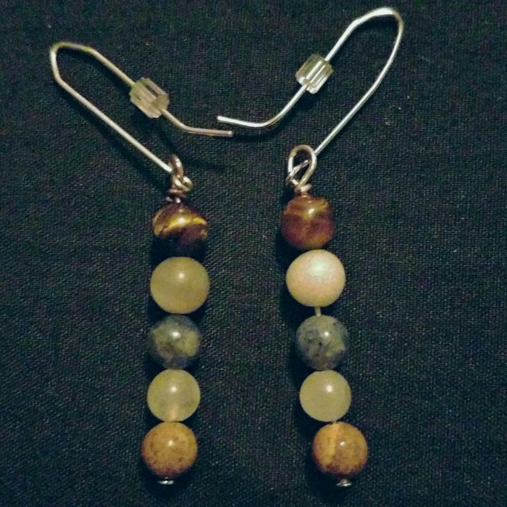Stone Totem  Earrings